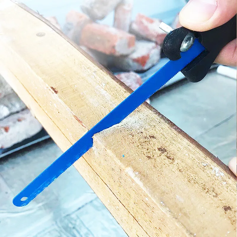 Woodworking Hacks - Миниатюрная портативная ручная пила-ножовка с рамой,