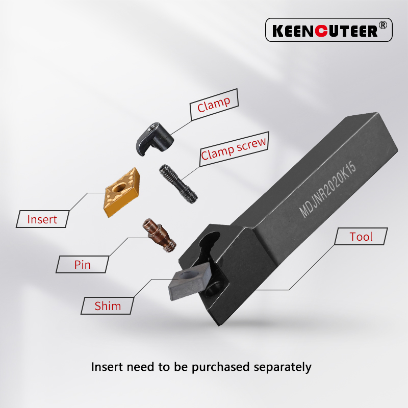 Токарный инструмент MDJNR1616  – обзор и цена Parting Tool Lathe