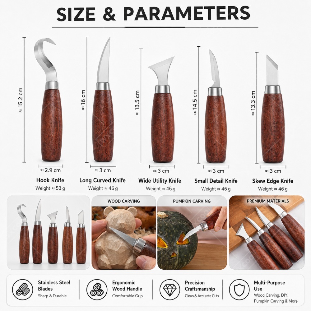 Набор стамесок WXCOO из углеро – обзор и цена Woodworking Kits For Beginners