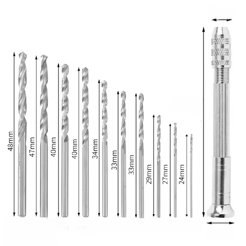 Мини-дрель ручная 0.8-3.0 мм,  – обзор и цена Woodworking Hand Tools